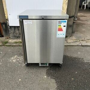 Single Under Counter Stainless Steel Fridge