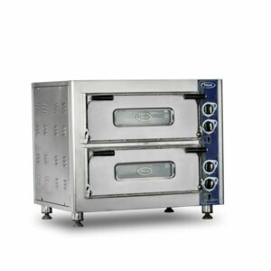 Double Deck Electric Pizza Oven 6+6