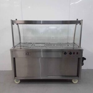 Ace HYH-4W Serve-Over Bain Marie NEW