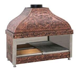 Copper Mangal - Turkish BBQ Mangal - Charcoal Grill - Ocakbasi Brand New