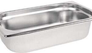 14 One Fourth Size 65 mm Stainless Steel Gastronorm Container