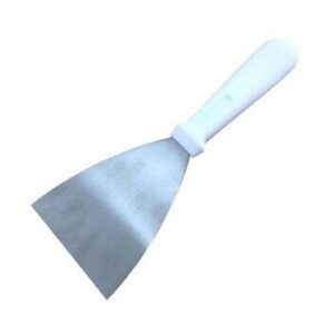 Griddle Scraper White Handle