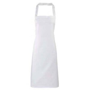 White Bib Apron