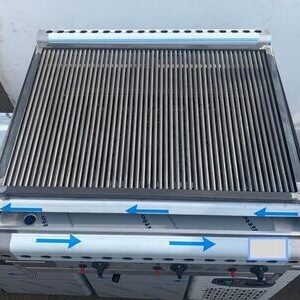 CharGrill 3 Burner - Gas - Stainless Steel - 900x630mm - 150kg - GR02  Canmac