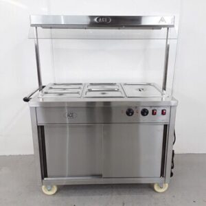 New Dry Bain Marie Hot Cupboard With Heated Gantry