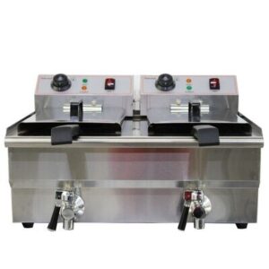 10L Double Tank Fryer Table Top Electric