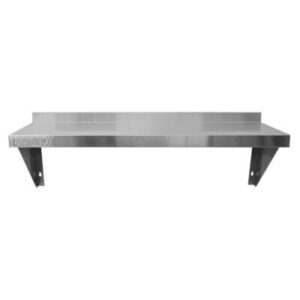 New 1200 Stainless Steel Wall Shelf