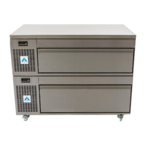 Adande Counter Fridge Freezer Double Drawer VCS2LT