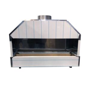 Charcoal BBQ Mangal Grill Stainless Steel