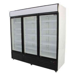 Brand New Diaminox RBD-1985H Triple Door Upright Display Freezer