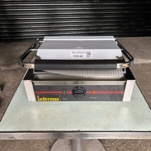 Commercial Panini Contact Grill Double Flat