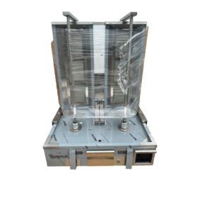 3+3 Burner DOUBLE GAS KEBAB MACHINE N/LPG
