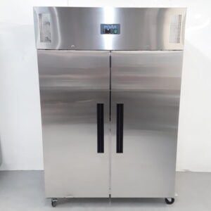 New B Grade Polar Double Door Stainless Freezer 1200 Litre G595