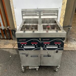Henny Penny Chips Fryer Evolution Elite EEG-242 Double Tank Gas
