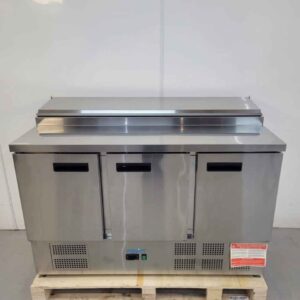 New Polar Triple Door Saladette 390 Litre G605