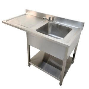 New Diaminox Single Bowl Sink With Void 140cm