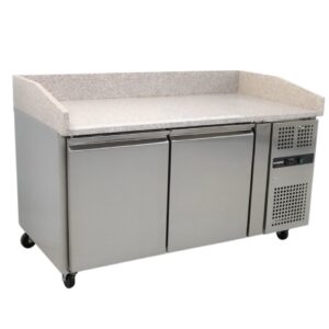 Brand New Diaminox VP200R Marble Top Bench Fridge