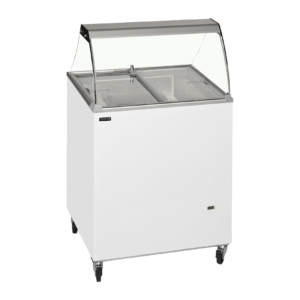 Tefcold Scoop Ice Cream Display IC200SC + CANOPY
