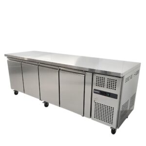 Brand New Diaminox 4 Door Stainless Bench Fridge VCU225R