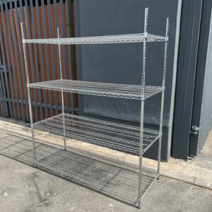 B-Grade Brand New Diaminox 4 Tier Chrome Wire Rack