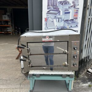 Used Italforni Fast 50 Compact Twin Deck Electric Pizza Oven