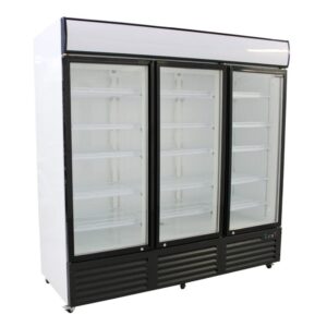 Brand New Diaminox GDR198H Triple Door Upright Display Fridge
